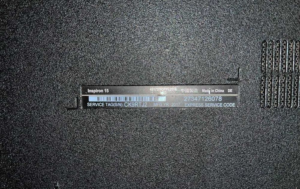 Ноутбук Dell Inspiron 15-3567