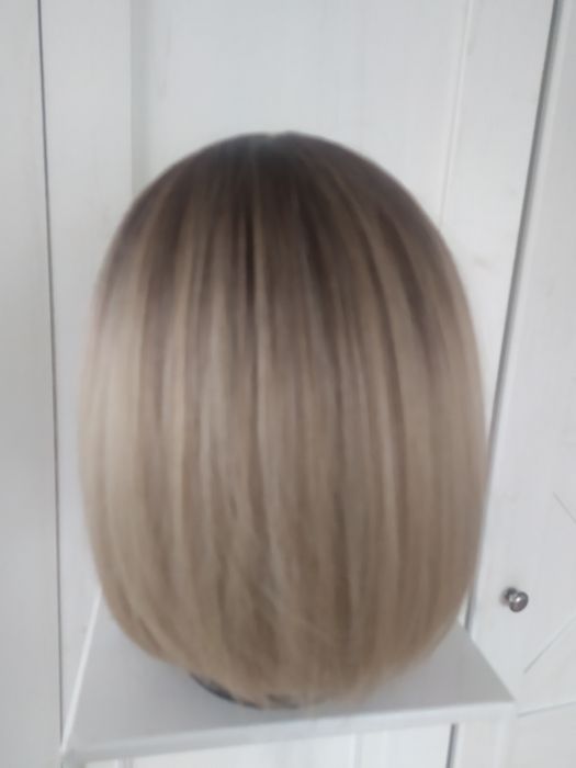 peruka bob nr.3 ombre chłodny blond