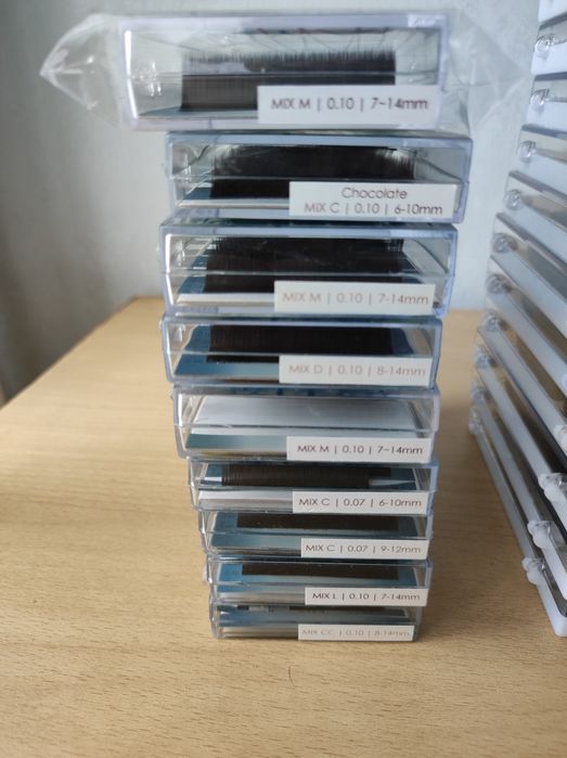 Вії для нарощування, манікен, сухожар