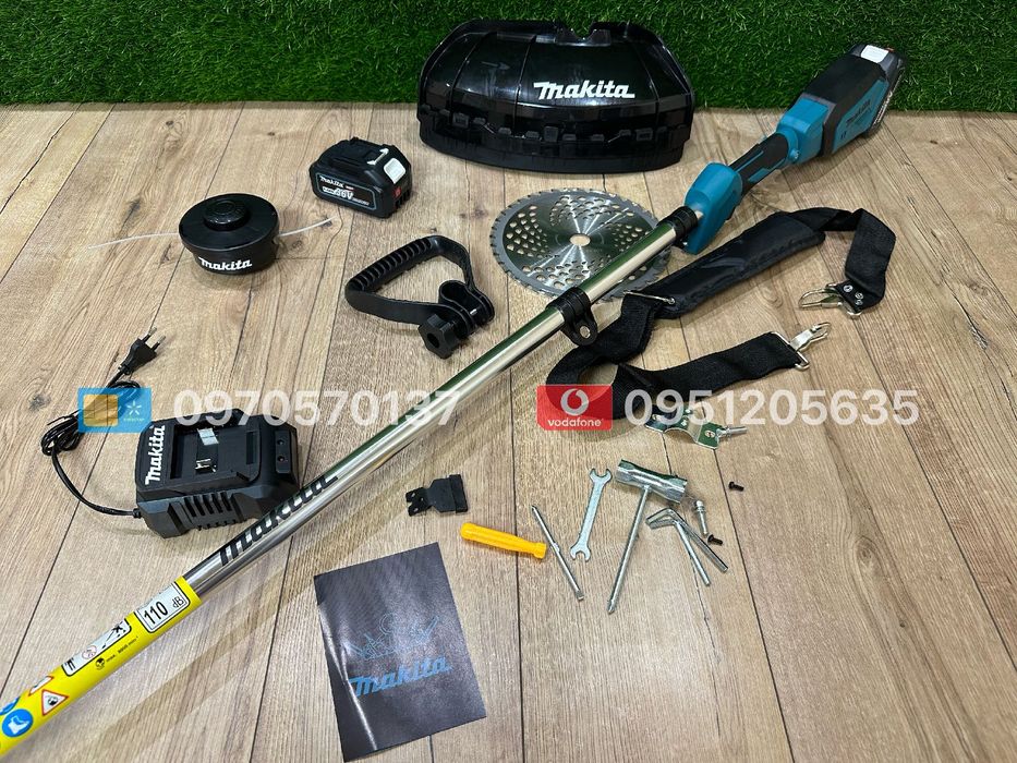 Акумуляторний триммер Makita DUR501BL 36V 8Ah косарка для трави