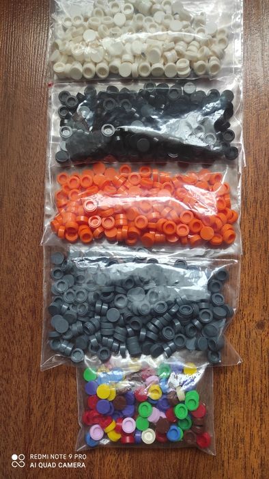 Деталі конструктора Lego 2x2, 2х3.