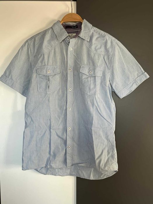 Koszula męska w linie rozmiar m