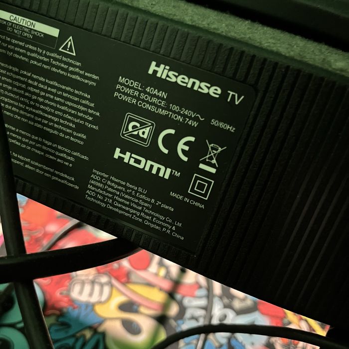 Televisão Hisense 40’