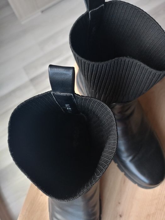 Botki damskie czarne DeeZee r.39