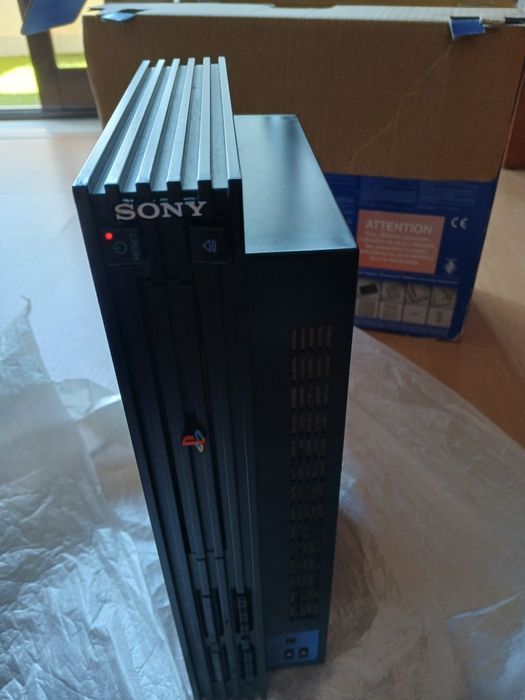 Playstation 2 com caixa