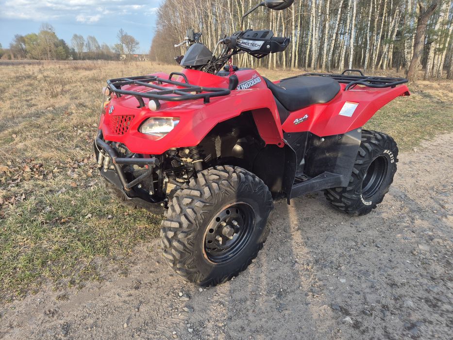 Suzuki kingquad 400 4x4 l7e kawasaki yamaha cf moto