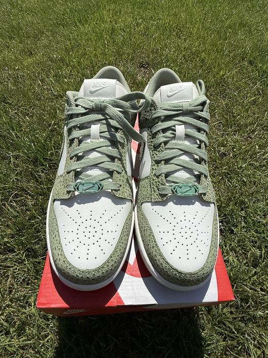 NIKE DUNK LOW - GREEN OIL PRINT 44,5 (nowy z boxem)