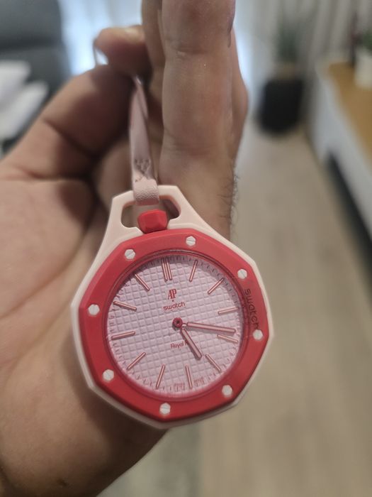 Relógio AP x Swatch Royal Pop