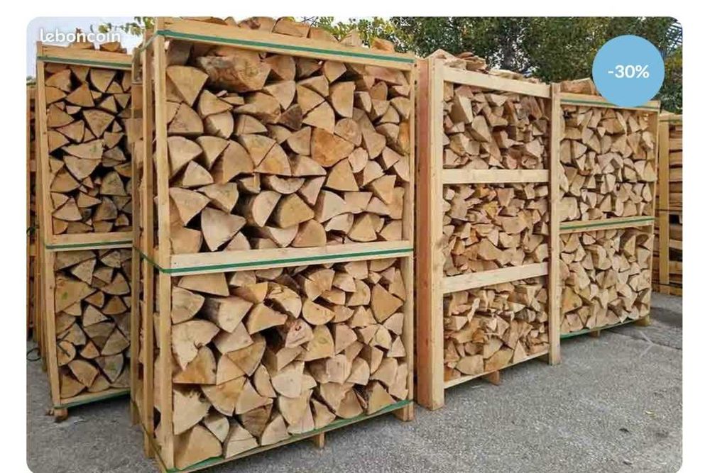 Lenha seca de pinho 35€ o m³