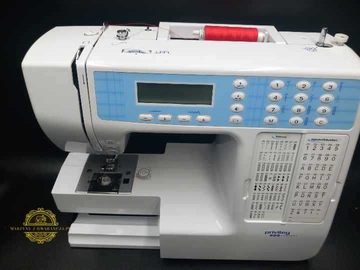 Maszyna do szycia Privileg Litery cyfry -skóra jeans 12MSC GWARANCJI