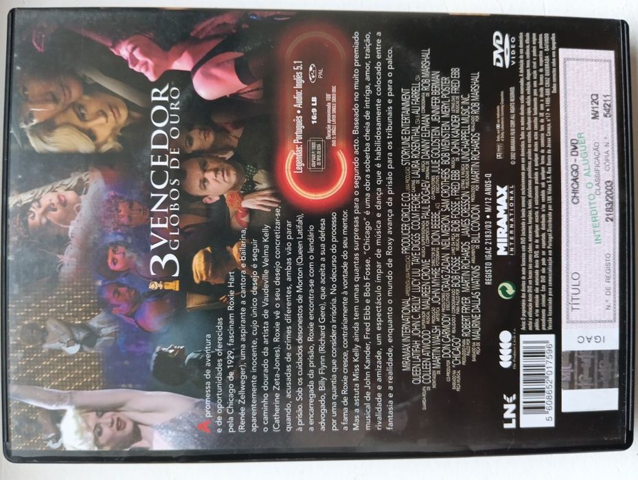 DVD Chicago - original