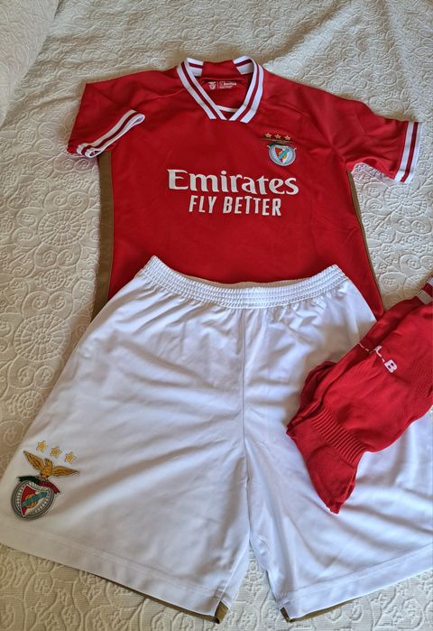 Kit equipamento SLBenfica criança (12 anos)