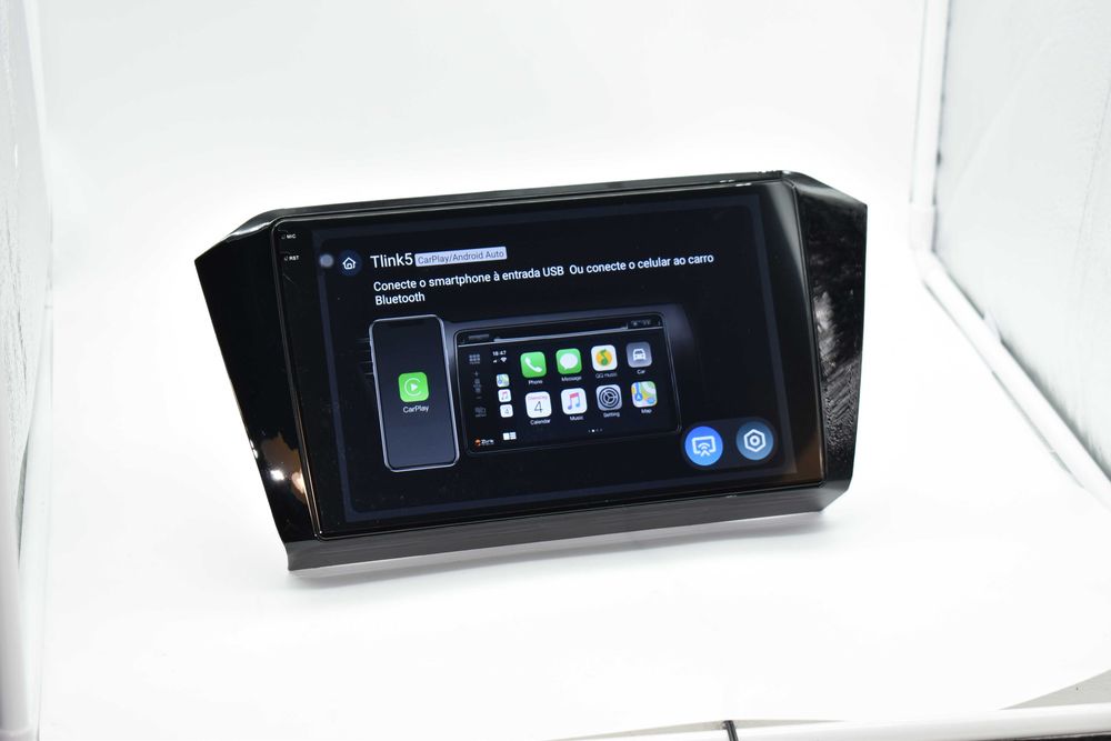 Rádio 2 DIN Android Volkswagen, VW, Passat, B8, Magotan Apple Carplay