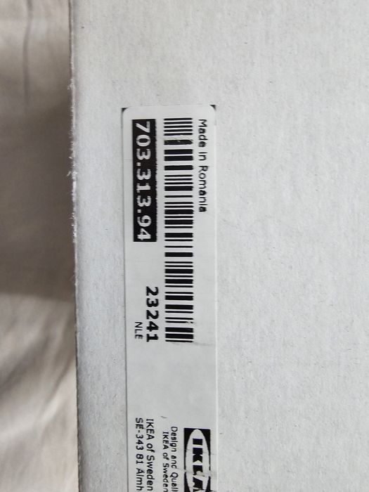 Lampka ścienna Ikea Ranarp czarna loft