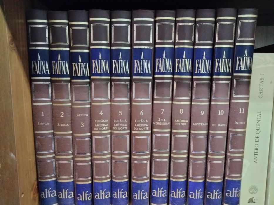 Enciclopédia A Fauna, 11 volumes