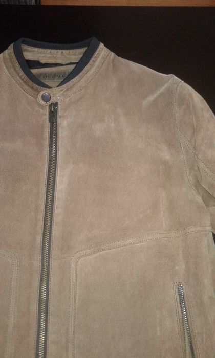 Blusão Zara Man Camurça - c/ novo - tam. XL