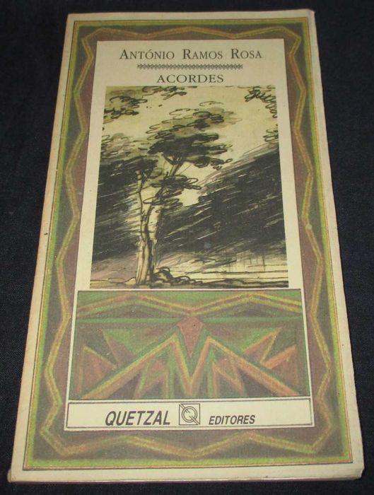 Livro Acordes António Ramos Rosa 1ª edição Quetzal
