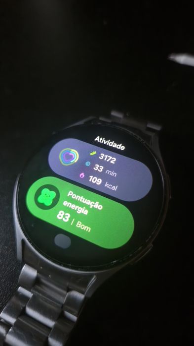 Samsung Galaxy Watch 7 44mm BT Prateado + Acessórios Extras