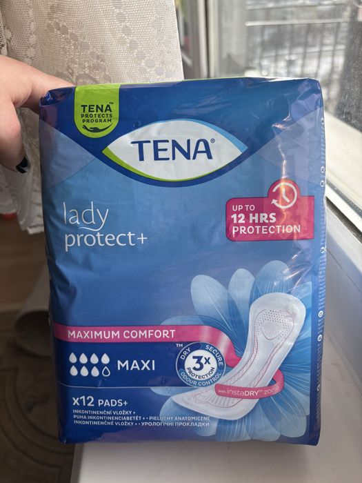 Pieluchy anatomiczne Tena Lady Protect+ Podpaski Specjalistyczne