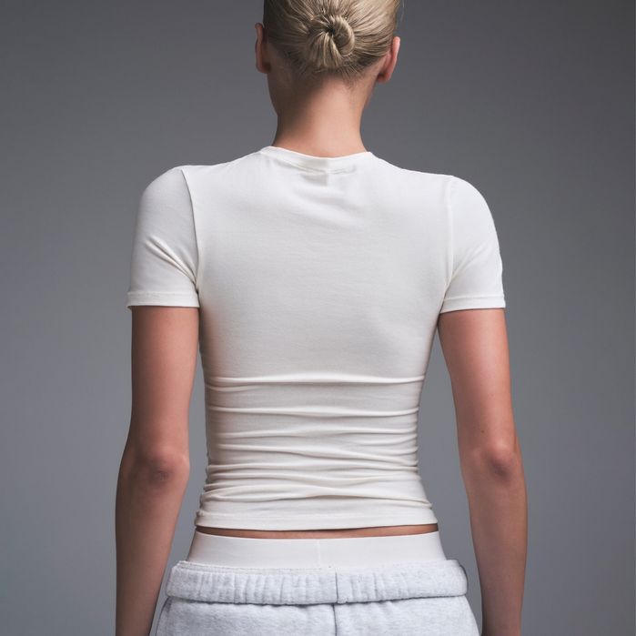 Жіноча футболка SKIMS Cotton Jersey T-Shirt ОРИГІНАЛ