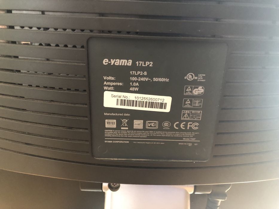 Monitor e-yama 17LP2