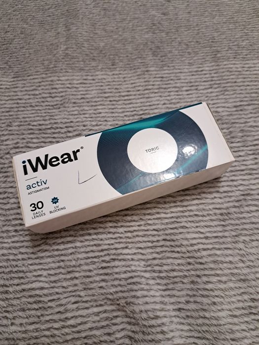 Soczewki jednodniowe iwear astigmatism