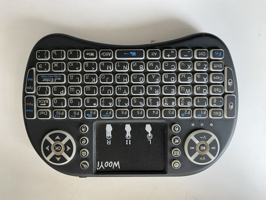 Міні клава блютуз з точпадом wooYi