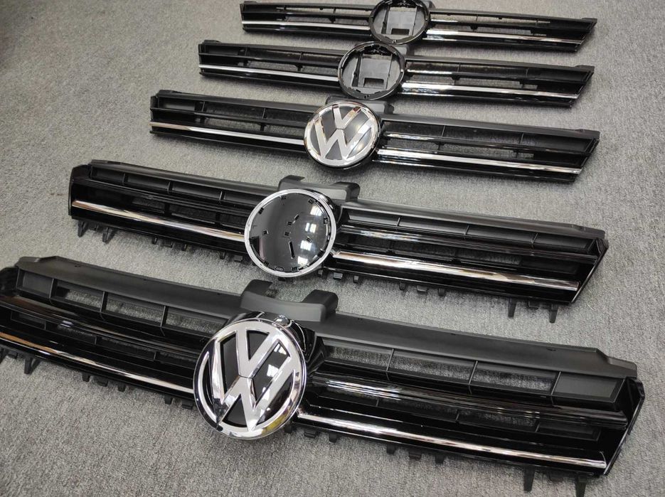 Решітка Golf 7 решотка Гольф  Решетка Радиатора GTI  Гольф 7 VW