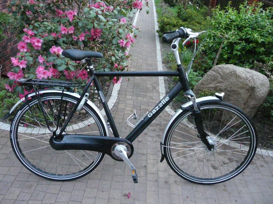 Rower miejski Gazelle Orange 28"/61- męski Holender, ciekawy