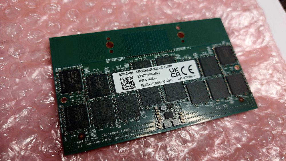 Memória RAM DDR5 64GB - Dell CAMM Memory Upgrade - 64GB DDR5 5600 MT/s