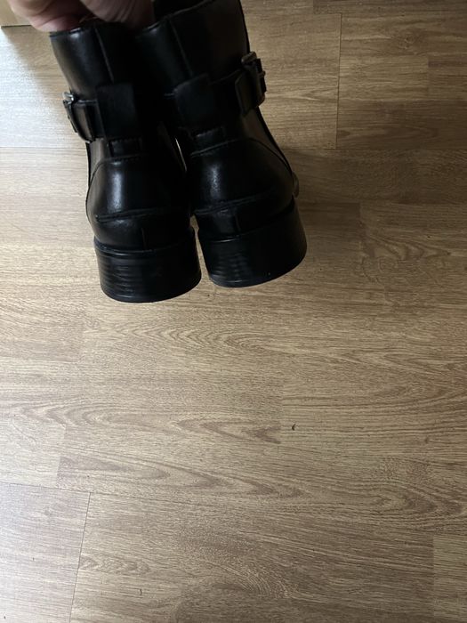 Buty botki damskie skorzane Tu roz.41