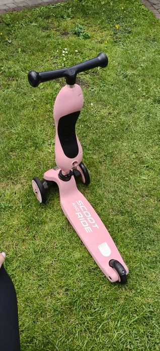 Scoot&Ride 2w1 różowa