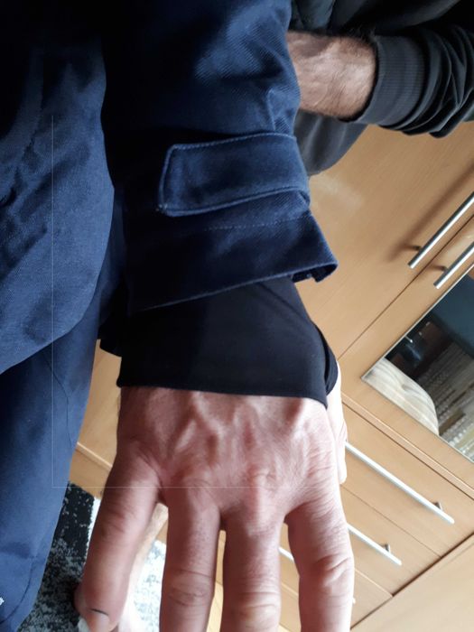 kurtka męska zimowa z kapturem adidas