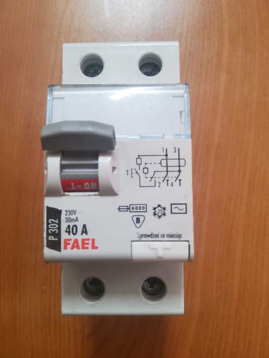 Wyłącznik różnicowoprądowy P302 40A 30mA