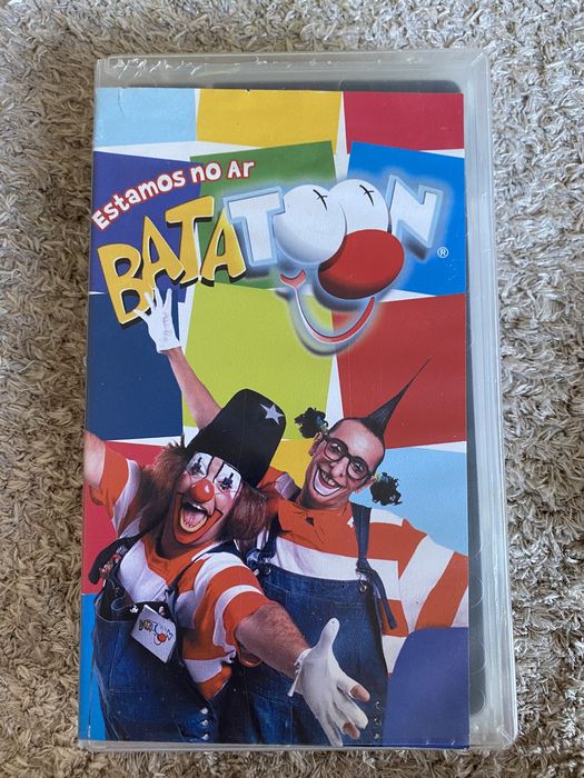 Cassetes VHS Batatoon e Teletubbies