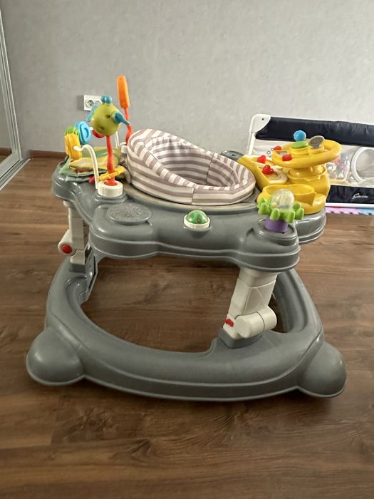 Ходунки 3 в 1 Caretero Hip Hop Grey