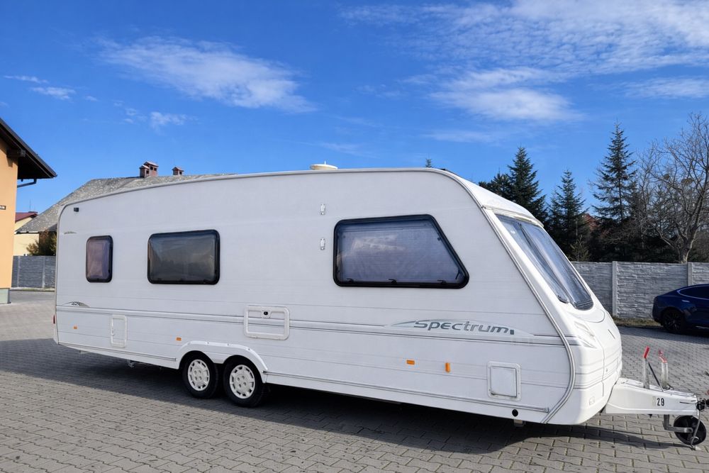 2-OSIOWA ABBEY Spectrum Duża Przyczepa Zarejestrowana