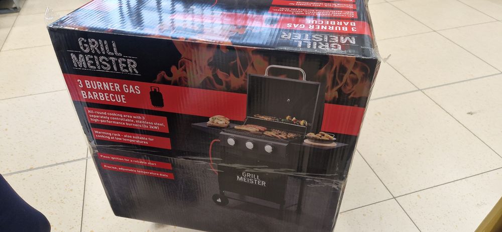 Grill gazowy ogródek