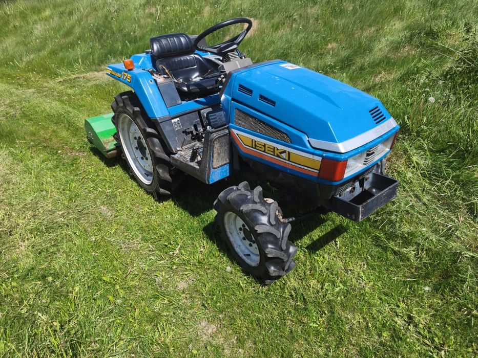 Iseki traktorek z kosiarka mulcher