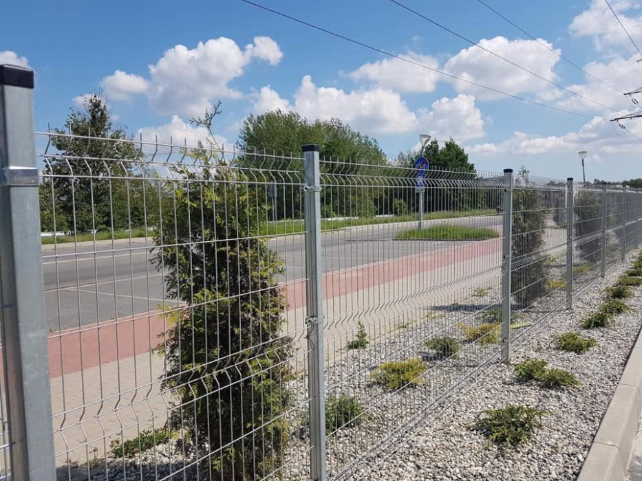 RABATY !!! Ogrodzenia panelowe 173 cm Fi 4 - komplet !