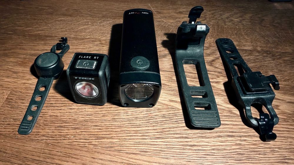 Lampki rowerowe Trek Bontrager minipilot komplet + gratis