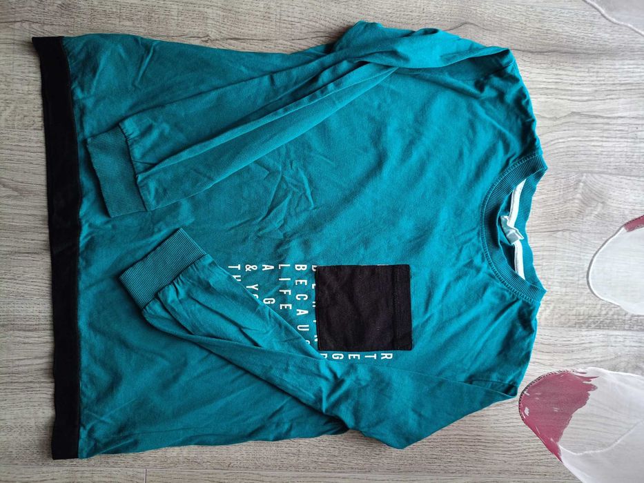 bluzy longsleeve Coccodrillo 2 sztuki nowe r. 152 - 158 koszulka reserved