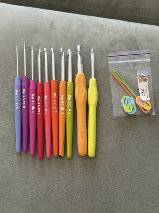 Крючки для вязания prym набор