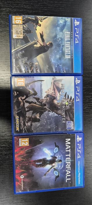 Final fantasy 15/Monster hunter/Matterfall PlayStation 4