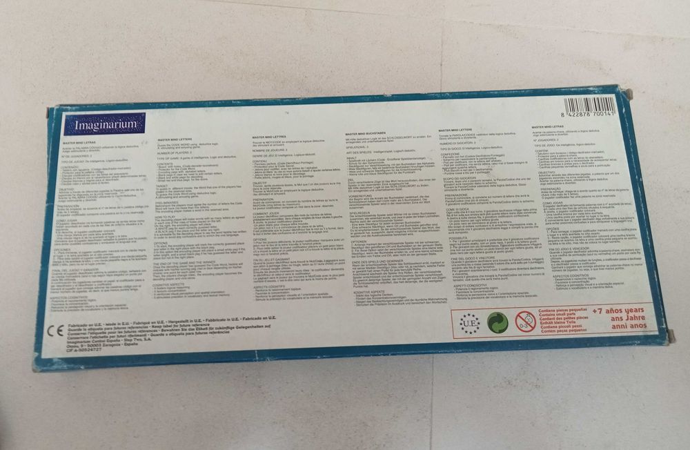 Master Mind letras Imaginarium