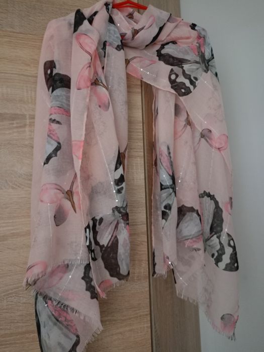 Szalik damski z cekinami