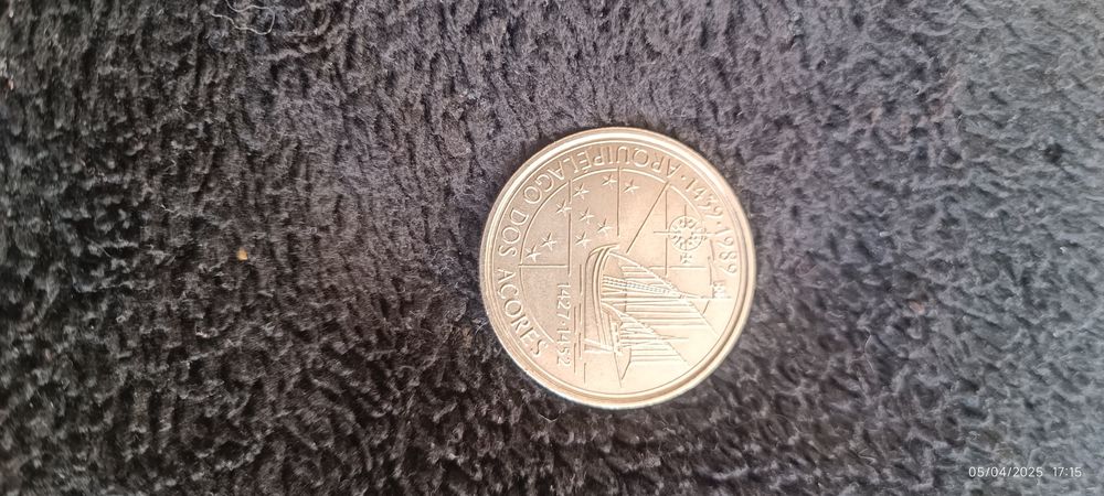 Moeda Cem Escudos Arquipélago Dos Açores