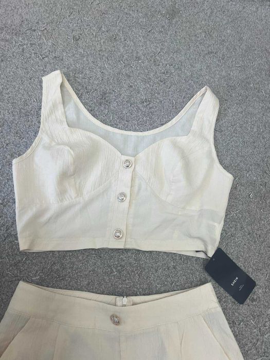 Шикарный летний костюм топ+ юбка макси shein s