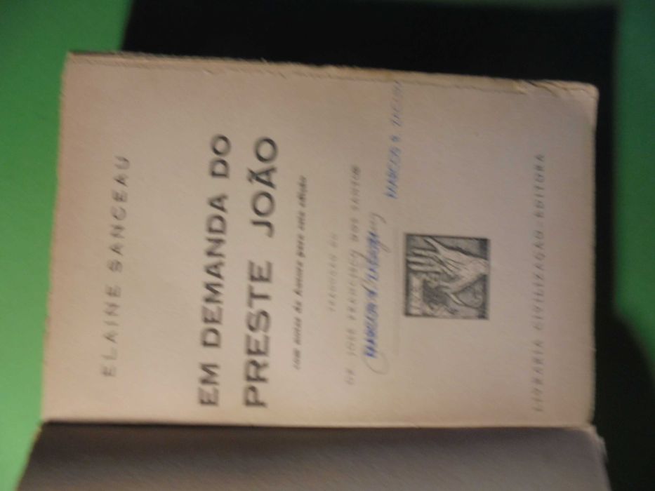 Sanceau (Elaine);Em demanda de Preste João