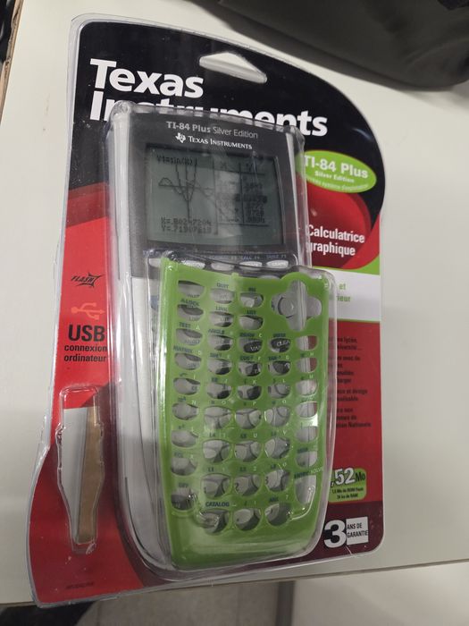 Calculadora gráfica Texas TI84 Plus Silver Edition - NOVA